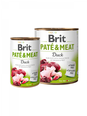 BRIT CARE PATE & MEAT DUCK