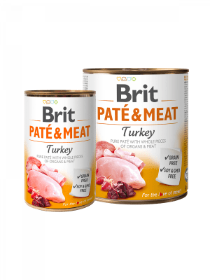 BRIT CARE PATE & MEAT TURKEY