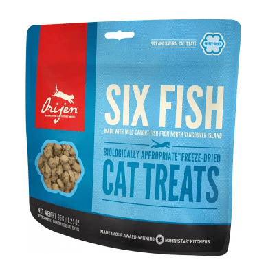 ORIJEN SIX FISH CAT TREATS