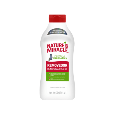 NATURES MIRACLE REMOVEDOR DE MANCHAS Y OLORES DE GATO