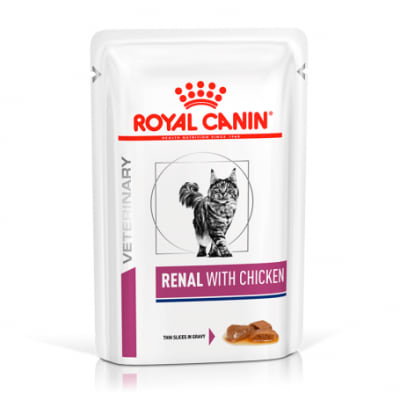 ROYAL CANIN RENAL CHICKEN FELINO POUCH1