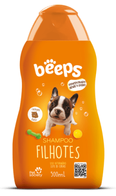 PET SOCIETY BEEPS PUPPIES SHAMPOO -1