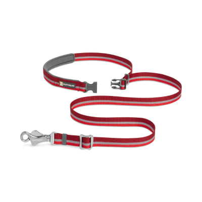 RUFFWEAR CRAG REFLECTIVE LEASH CINDERCONE RED 1,1 - 1,8 MT
