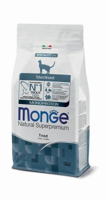 MONGE CAT STERILISED TROUT