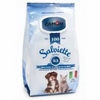 CAMON TOALLITAS HUMEDAS TALCO 100 U