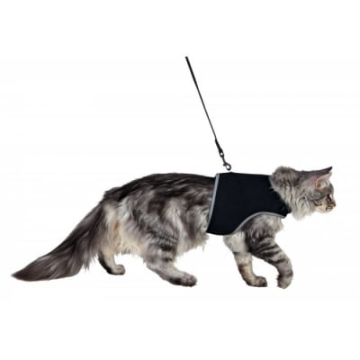 TRIXIE ARNES GATO SUAVE C/CORREA NEGRO