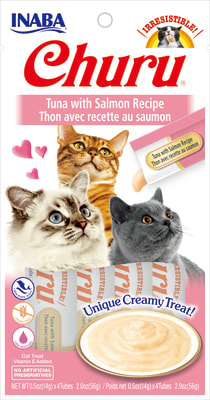 INABA IB CHURU TUNA WITH SALMON RECIPE. 56 GR2