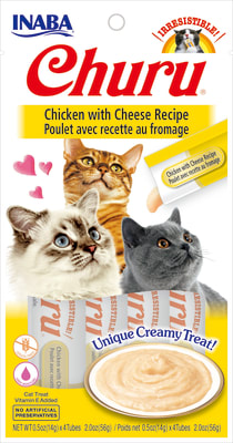 INABA IB CHURU CHICKEN WITH CHEESE RECIPE. 56 GR
