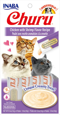 INABA IB CHURU CHICKEN WITH SHRIMP FLAVOR RECIPE. 56 GR