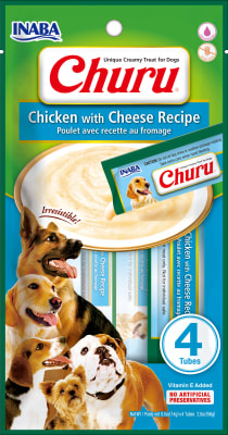 INABA IB DOG CHURU CHICKEN WITH CHEESE RECIPE. 56 GR