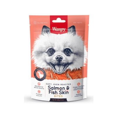 WANPY SALMON Y FISH SKIN 100 G