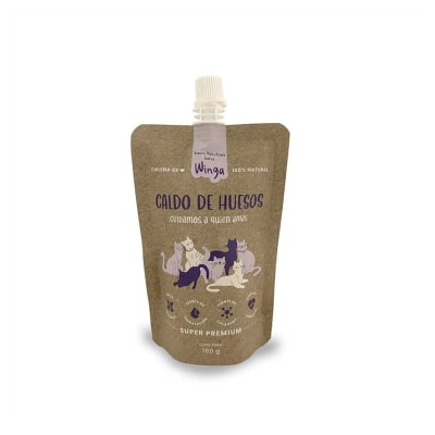 WINGA CALDO DE HUESOS GATOS