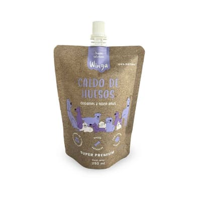 WINGA CALDO DE HUESOS PERROS