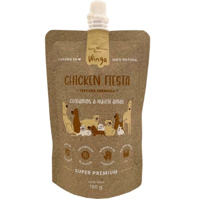 WINGA POUCH CHICKEN FIESTA PERRO