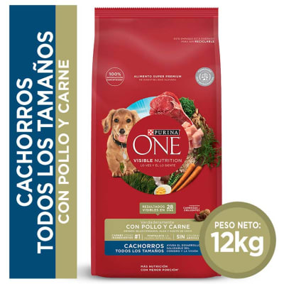 PURINA ONE CACHORRO POLLO Y CARNE