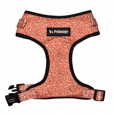 PETLOUNGE ARNES PECHERA AJUSTABLE PINK LEOPARD