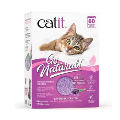 CATIT GO NATURAL ARENA BIODEGRADABLE LAVANDA 5.6 KG1