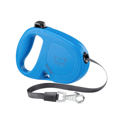 FERPLAST FP FLIPPY ONE CORREA RETRACTIL EN CINTA AZUL1