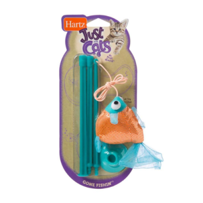 HARTZ JFC GONE FISHIN CAT TOY1