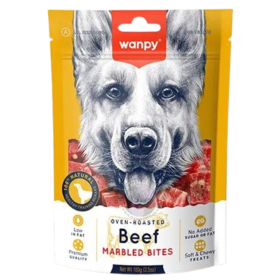 WANPY JERKY MARBLED BITES BEEF