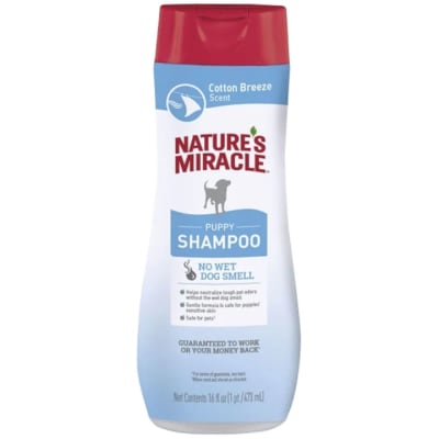 NATURES MIRACLE PUPPY SHAMPOO COTTON BREEZE