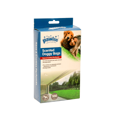 PAWISE BOLSAS BIODEGRADABLES 100 U