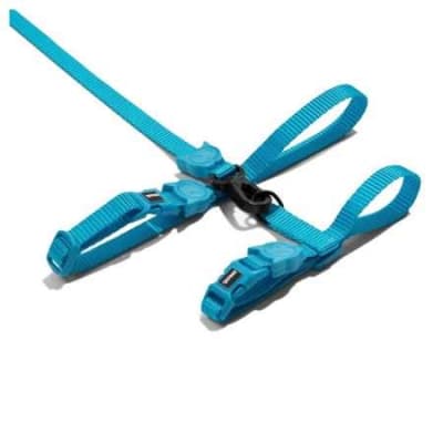 ZEE DOG ULTIMATE BLUE HARNESS + LEASH SET1