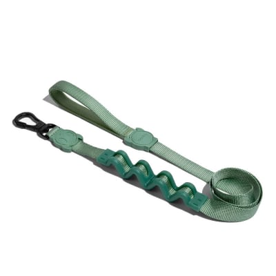 ZEE DOG ARMY GREEN RUFF LEASH1