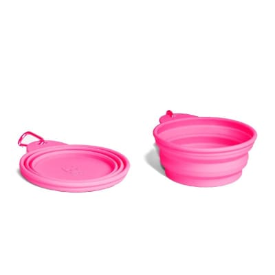 ZEE DOG GO BOWL PINK