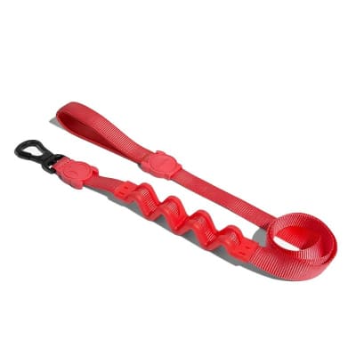 ZEE DOG NEON CORAL RUFF LEASH1