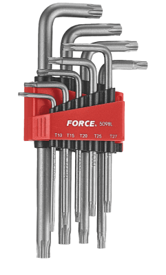 JUEGO LLAVES TORX T10 - T50 9 PZS