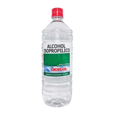 ALCOHOL ISOPROPILICO 1 LITRO - DIDEVAL