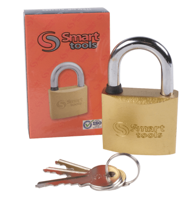 CANDADO ACERO BRONCEADO - SMART
