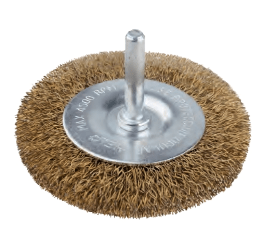 CEPILLO CIRCULAR ALAMBRE TRENZADO PARA TALADRO 100MM (23250321) - HELA