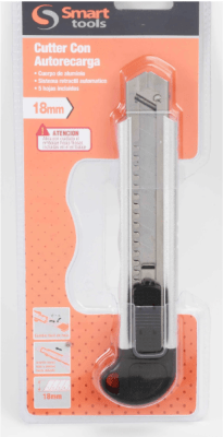 CUCHILLO SNAP-OFF USO PESADO DE ALUMINIO (6101920) - SMART