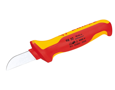 CUCHILLO RECTO PARA CABLES AISLADO 2'' 1000V (9852) - KNIPEX