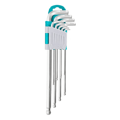 JUEGO LLAVE ALLEN HEX BOLA 1.5 - 10 MM 9 PIEZAS (THT106292) - TOTAL