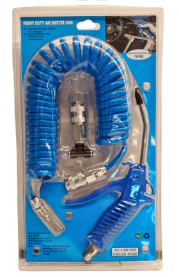 KIT MANGUERA 4MT Y PISTOLA DE AIRE BLISTER (CH009AG7003) - IMBEST