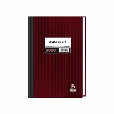 LIBRO ASISTENCIA 50 HOJAS - BUHO