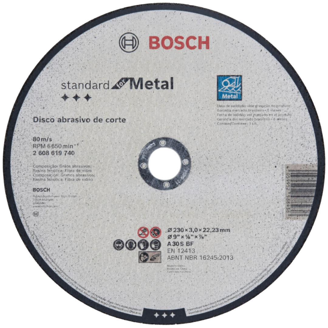 DISCOS CORTE METAL - BOSCH4