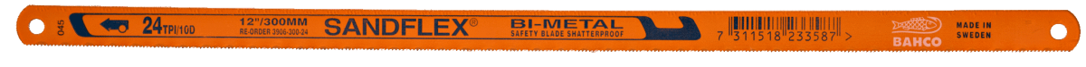 HOJAS SIERRA SANDFLEX 24 DIENTES (3906-300-24-100) - BAHCO2