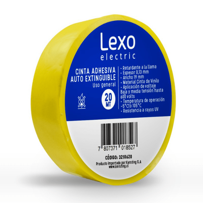 CINTA AISLANTE 19MM - LEXO4