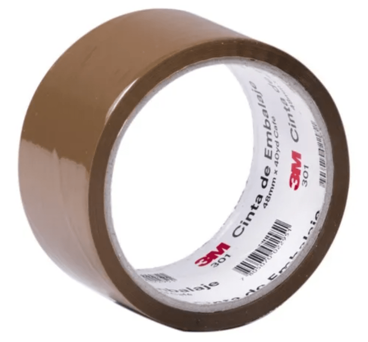 CINTA EMBALAJE CAFE 48MM x 40YD - 3M2