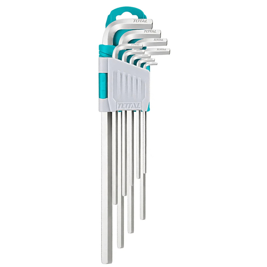 JUEGO LLAVE ALLEN HEX 1.5 - 10 MM 9 PIEZAS (THT106192) - TOTAL 0