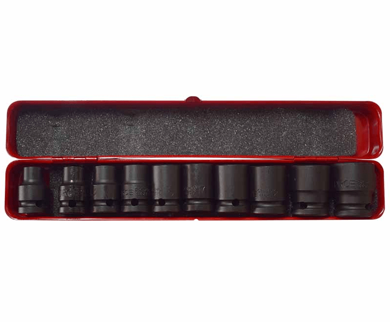JUEGO DADOS IMPACTO []1/2'' DE 11 A 24 MM. (4109) - FORCE2