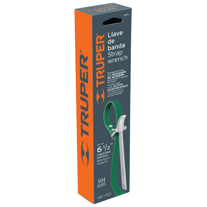 LLAVE BANDA PARA FILTRO ACEITE 6.1/2 (LLB-10) - TRUPER2