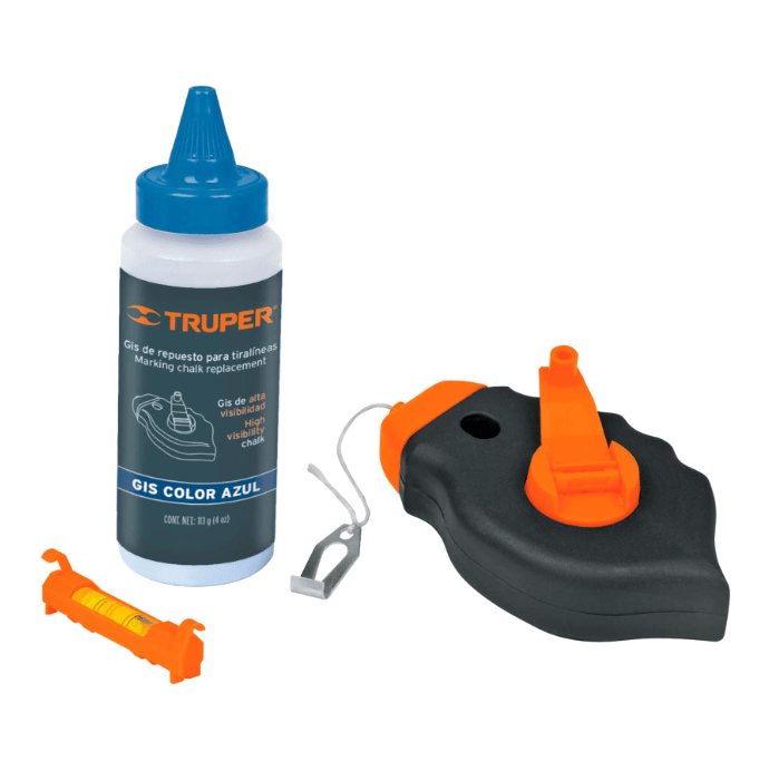 TIZADOR 30 MTS.CON NIVEL (TL-50) - TRUPER 0
