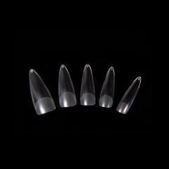Tips Soft Gel Stiletto Cherimoya 500unid