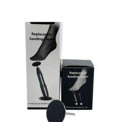 Fresa recta de pie + 100 limas de repuestos