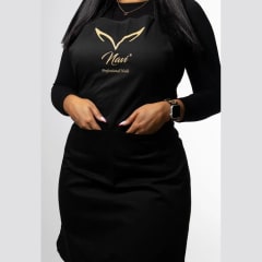 Delantal (Mandil) Negro Navi